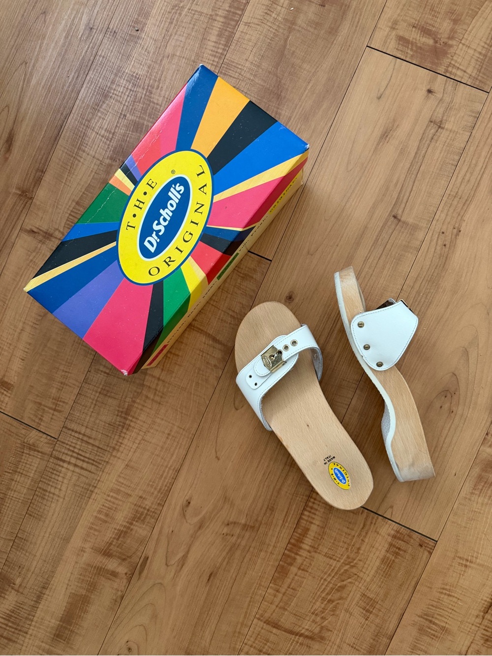 Dr. Scholl's Classic Wooden Orthopedic Sandals